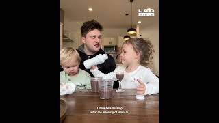 father teaching his children #funnyvideo #tiktok