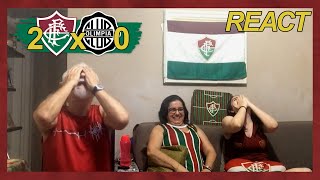 FAMÍLIA TRICOLOR REAGE À 2 FLUMINENSE X 0 OLÍMPIA - LIBERTADORES 2023