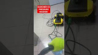 K3 KARCHER PRESSURE WASHER MACHINE FOR CAR WASH AND GARAGE CLEANING #buhayofwsaudi