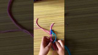 Macrame bracelet #diy #shortvideos