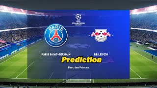 PSG vs RB Leipzig ● eFootball 2022 - Champions League | Prediction Gameplay