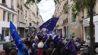 Pulse of Europe Paris Manif