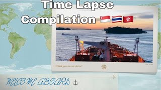 SHIPS TIME LAPSE VIDEO COMPILATION (SINGAPORE ,Thailand ,HONG KONG ) | DEXT DESTINATION