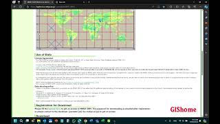 Downloading free MERIT DEM 90-meter