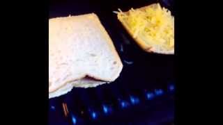 How to make cheese on toast george foreman grill