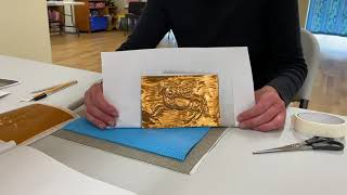 how to make a Metal Embossing | Limerick Mental Health Association + Hunt Museum