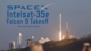 Space X Intelsat 35e Launch