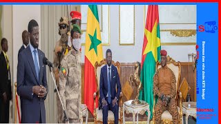 🔴Discour du président diomaye faye en visite au Burkina faso....