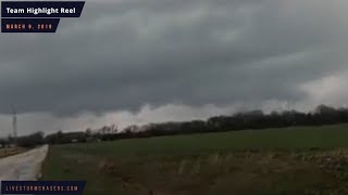 Amazing Structure, Hail, Tornado Warned Storms Highlight Reel - 03/09/2019