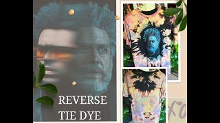 THE WEEKND DAWN FM UNBOXING & REVERSE TIE DYE