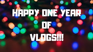 ONE YEAR OF VLOGS SPECIAL!!!!! REACTING TO MY VERY FIRST VIDEO!!!!!!