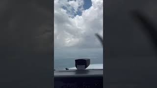 Cessna 172s flying around a storm  #travel #aviation #pilot #cessna #fly #flightschool