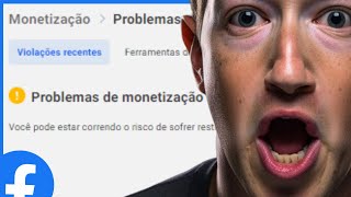 Como sair da restrição de monetização amarela em um clique monetize sua pagina do facebook em 2024