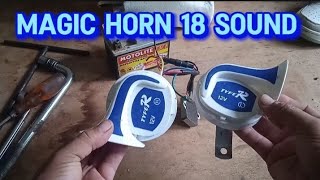 How to install Magic Horn 18 sound 12volt