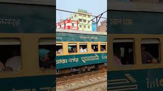 Bangladeshi Train at Morning #bangladeshrailway #jamunaexpress #train #travel