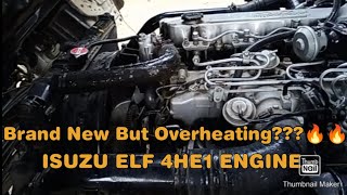 2019 MODEL ISUZU ELF 4HE1 ENGINE ...ISSUE OVER HEATING ???