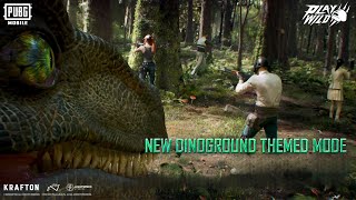 PUBGM| Dinoground Themed Mode 🔥 Livik Rush 😱 | Ab Ho Ga Lobby Me BOOM BAAM#MobileGame#RG Lio #wild