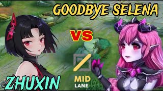 Dont use Selena Over Zhuxin on Mid lane | Mobile legends