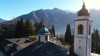 Sacro monte Calvario Domodossola DJI Phantom 4 Pro