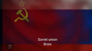 rusia Dan soviet union boss