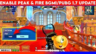 "Peek & Fire" Button Setting In BGMI And PubG || How To On Peek & Fire Button