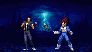 [KOF Mugen] Kyo-1 vs Vegeta - King of Fighters vs Dragon Ball Z