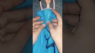 #how to make very easy  doll outfit with shopping bag#doll diy#craftsidea#ytshorts #youtube#yt#burki