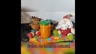 cómo hacer SALSA de TOMATE fácil y económica!!!😊😊