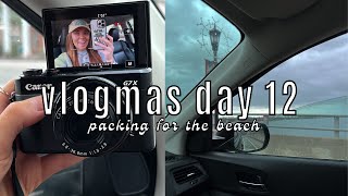 PACKING FOR THE BEACH | VLOGMAS DAY 12