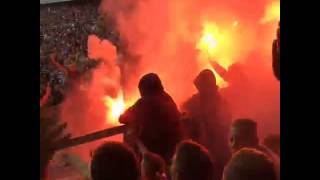 MSV Duisburg - Schalke 04  08.08.2015 | Schalker Pyroshow| DFB-Pokal