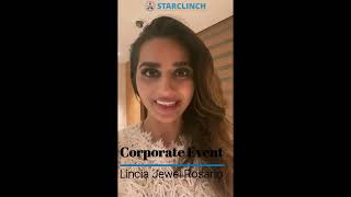 lincia jewel Rosario an emcee anchor and tc presenter, taking the entertainment world by storm...