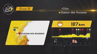 TOUR DE FRANCE 2017 - STAGE 8 | DOLE - STATION AUX QUATRE VILLAGES | TOUR DE FRANCE 2017 PS4