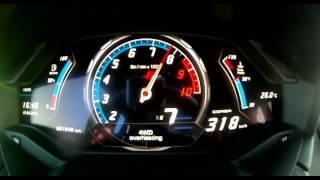 Supercar Acceleration Lamborghini Huracan 0-321 Km/h