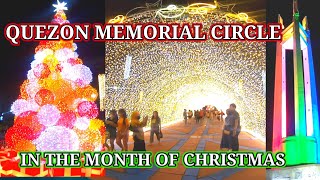 QUEZON MEMORIAL CIRCLE IN THE MONTH OF CHRISTMAS