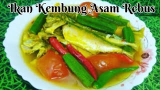 Resepi Ikan Kembung Asam Rebus