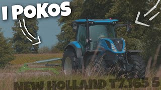 Smerfy rozkręcają imprezę !!! Koszenie Traw !!! New Holland T7.165_S & SaMasz AGRO Wiesniak™