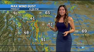 Danielle Savoni - CTV News Calgary - Weather - Friday, September 27, 2024.