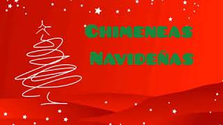 Chimeneas navideñas de cartón