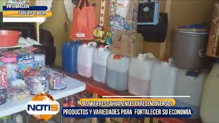 Las mujeres sahuayenses ofrecen diversos productos y variedades para lograr fortalecer su economía.