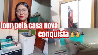 TOUR PELA CASA NOVA ! AINDA NAO CONSEGUIMOS ARRUMAR TUDO ! UMA NOVA CONQUISTA 🙌💕