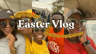 My Easter Weekend Vlog: Celebrating the Holiday at my Parent's and Speaking at 2 Different Events