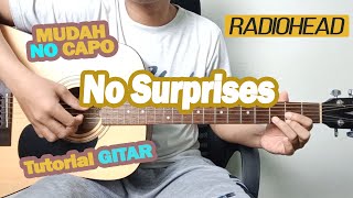 (Tutorial Gitar) No Surprises - Radiohead