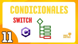 🟣 CLASE 11 - USO DEL CONDICIONAL SWITCH  FÁCIL, RÁPIDO, CON EJERCICIOS -Curso gratuito desde 0 en C#