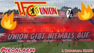 1.FC Union Berlin Pyro vs. SC Freiburg 18.5.24 #pyroalarm #bundesliga #eisernunion