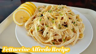 How to make Fettuccine Alfredo | Italian Recipe • Herbert Bracero