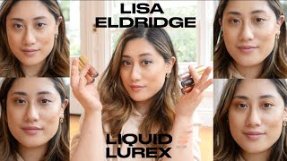 Lisa Eldridge Liquid Lurex Eyeshadows - Swatches & Review