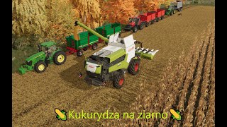 #FS22#🚜💥 Oporowa 💥 🌽kukurydza na ziarno🌽💚Claas💚  🍁case🍁🦌Jeleń×2🦌🚜#Link do remix w opisie