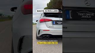 🔈SOUNDCHECK A45s Mercedes-AMG 2023 - Pure Exhaust Sound