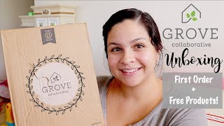 GROVE COLLABORATIVE UNBOXING || FIRST ORDER!