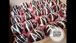 Easy Chocolate Cake Truffles by KNC Cake Shop